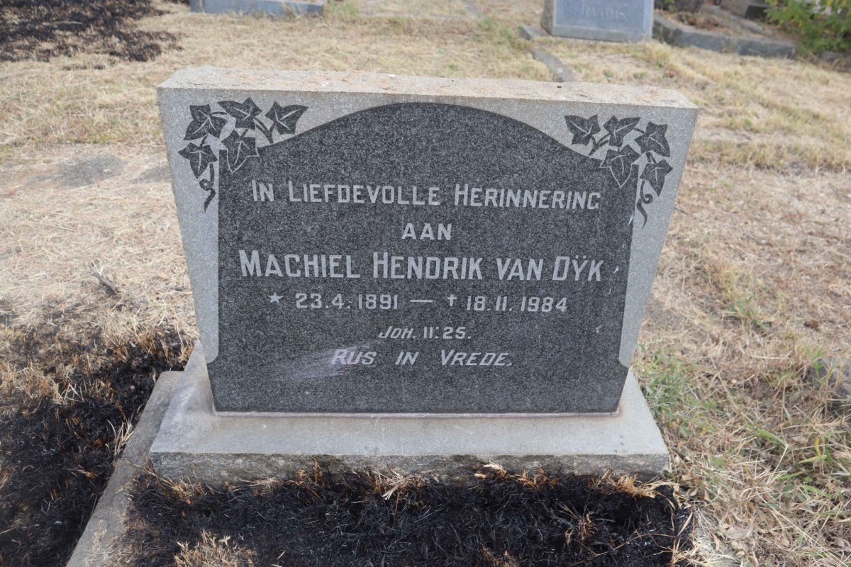 DYK Michiel Hendrik, van 1891-1984
