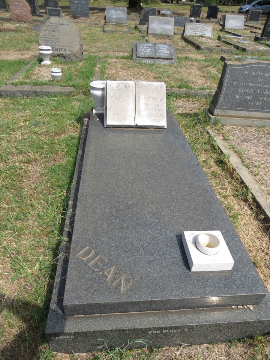 DEAN Iris Mabel 1918-1987 :: DEAN Stephen Howard 1942-1966 _1