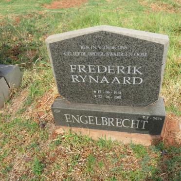 ENGELBRECHT Frederik Rynaard 1941-2001