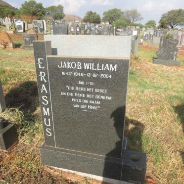 ERASMUS Jakob William 1946-2004