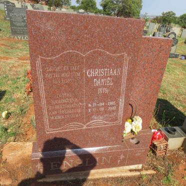 ENSLIN Christiaan Daniel 1935-2002