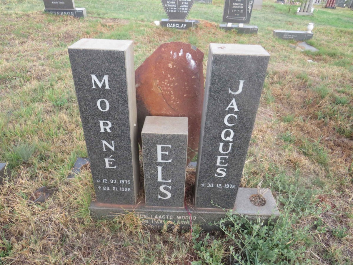 ELS Morne 1975-1998 :: ELS Jacques 1972-