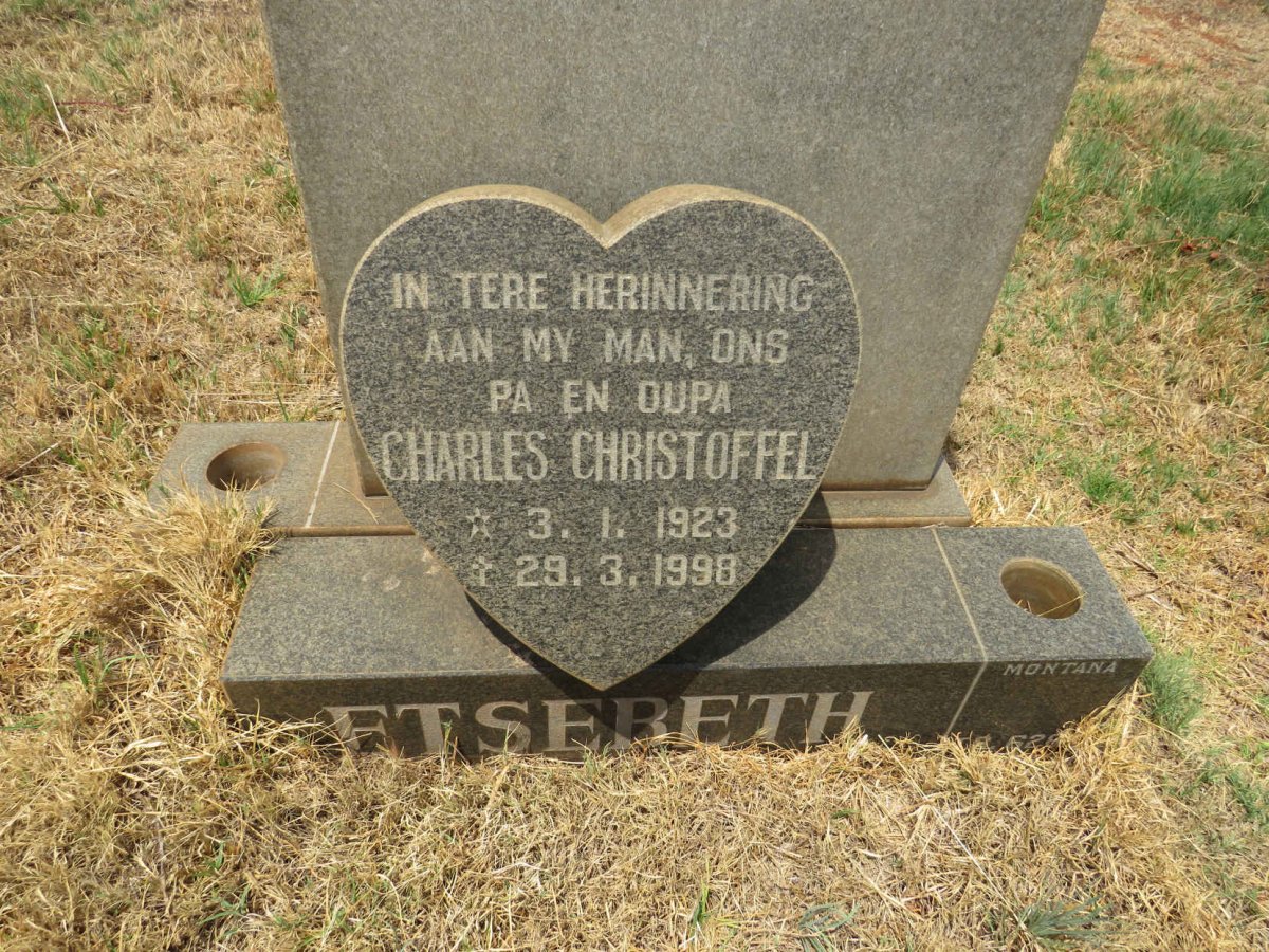 ETSEBETH Charles Christoffel 1923-1998