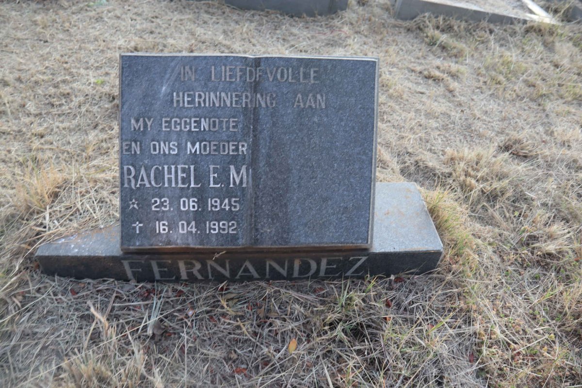 FERNANDEZ Rachel E.M. 1945-1992