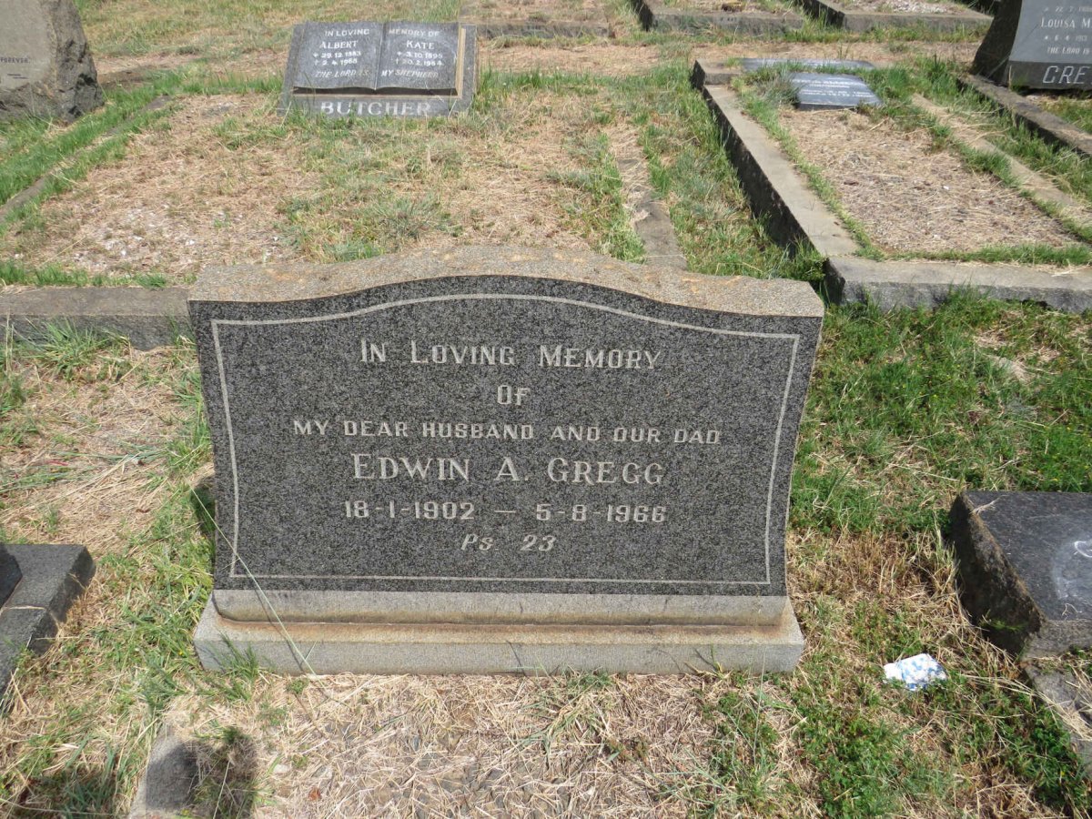 GREGG Edwin A. 1902-1966