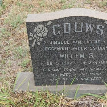 GOUWS Willem S. 1907-1974