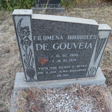 GOUVEIA Filomena Rodrigues, de 1900-1971