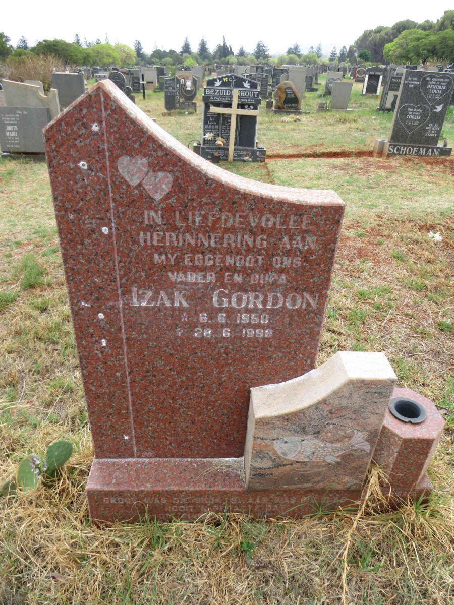 GORDON Izak 1950-199?