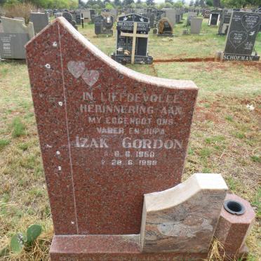 GORDON Izak 1950-199?