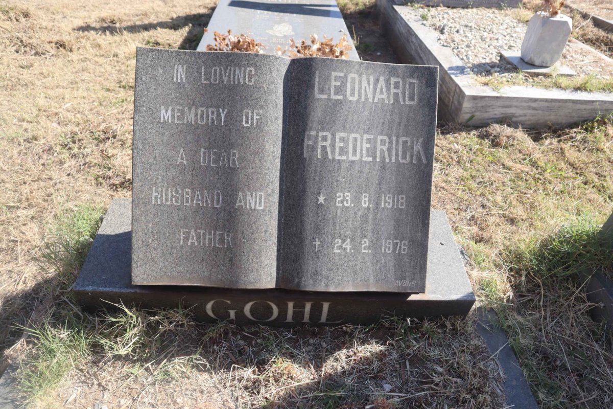 GOHL Leonard Frederick 1918-1976