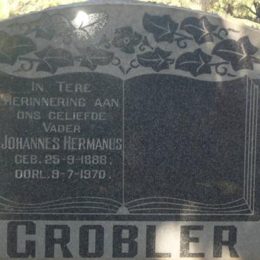GROBLER Johannes Hermanus 1888-1970