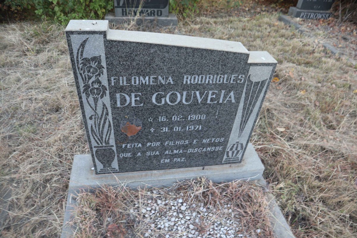 GOUVEIA Filomena Rodrigues, de 1900-1971