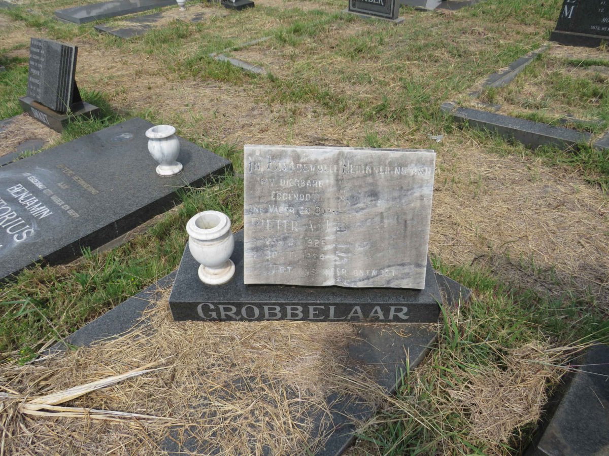 GROBBELAAR Pieter A.J. 1926-1984 _1