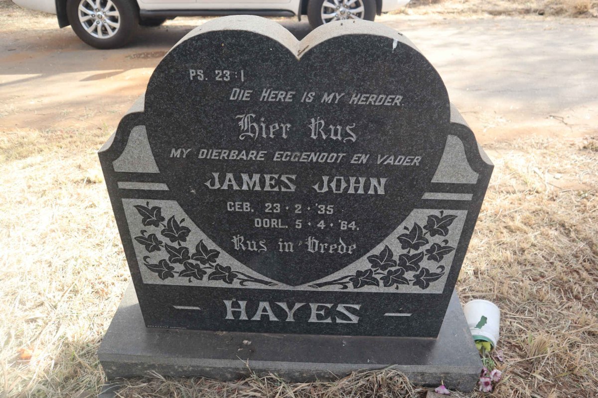 HAYES James John 1935-1964