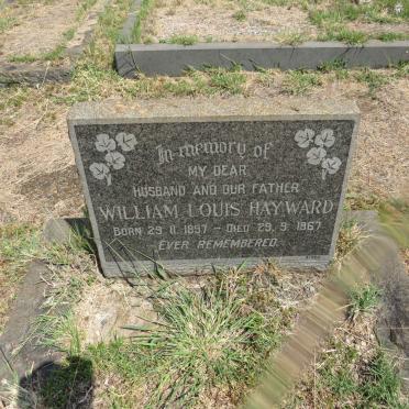 HAYWARD William Louis 1897-1967