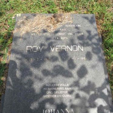 HARKER Roy Vernon 19?5-1992 :: HARKER Johanna Catharina 1949-2002_1  