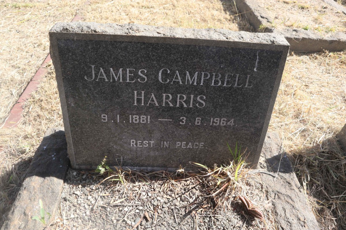 HARRIS James Campbell 1881-1964