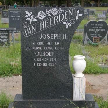 HEERDEN Joseph H., van 1924-1984
