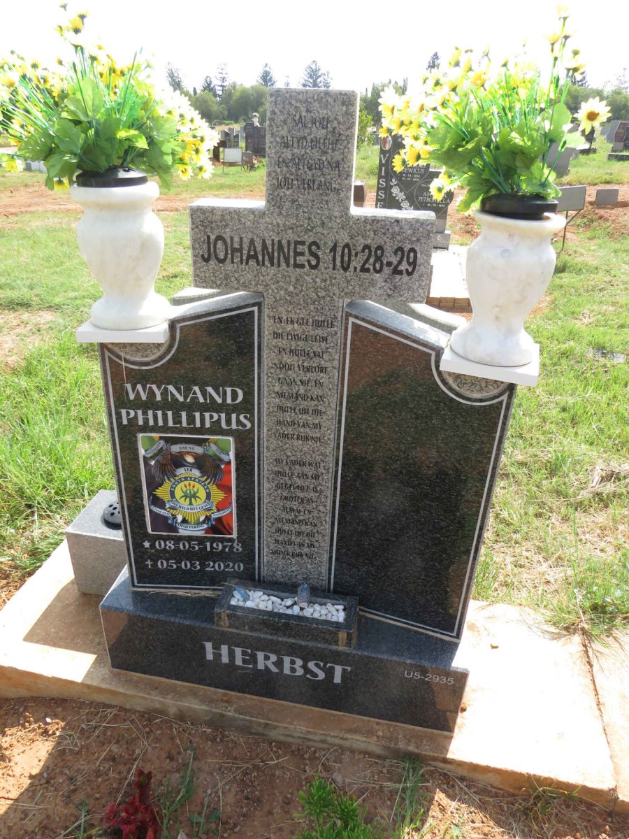 HERBST Wynand Phillipus 1978-2020