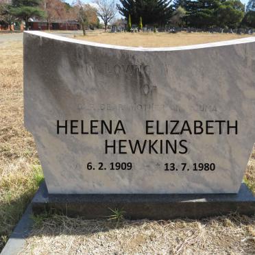 HEWKINS Helena Elizabeth 1909-1980