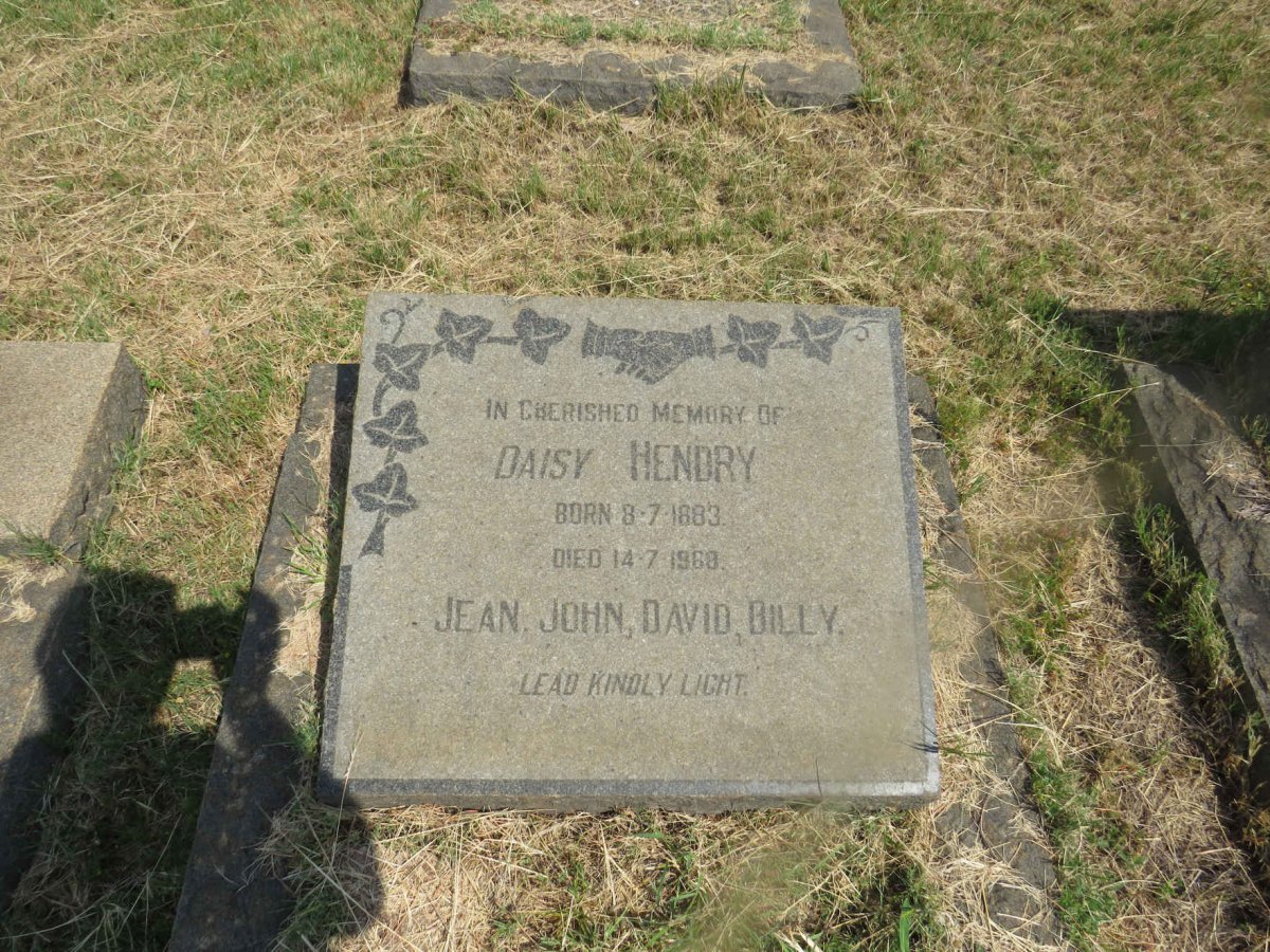 HENDRY Daisy 1883-1968
