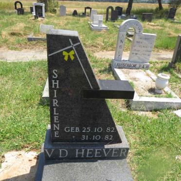 HEEVER Shirlene, v.d. 1982-1982