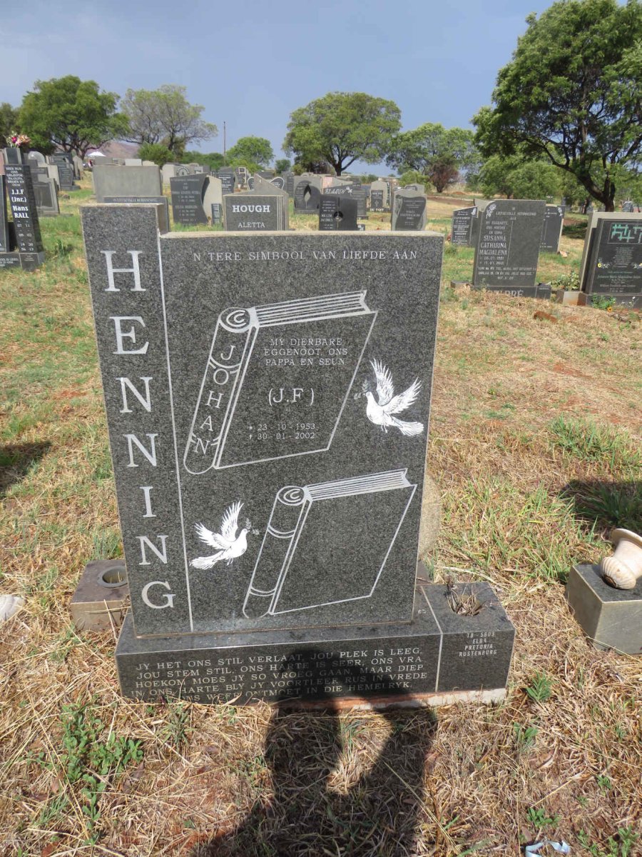 HENNING J.F. 1953-2002