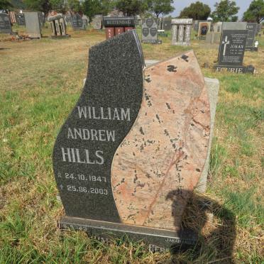 HILLS William Andrew 1947-2003