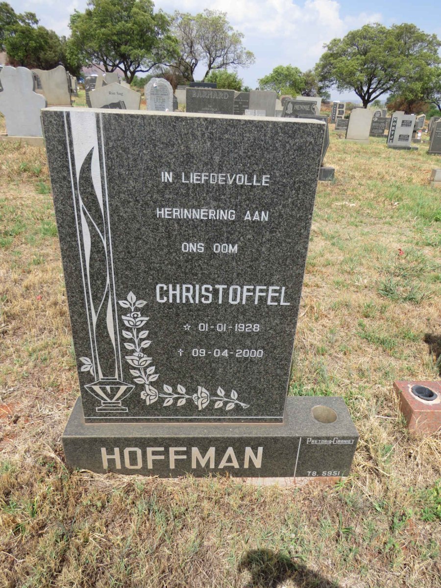 HOFFMAN Christoffel 1928-2000