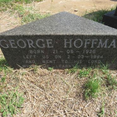 HOFFMAN George 1926-1984