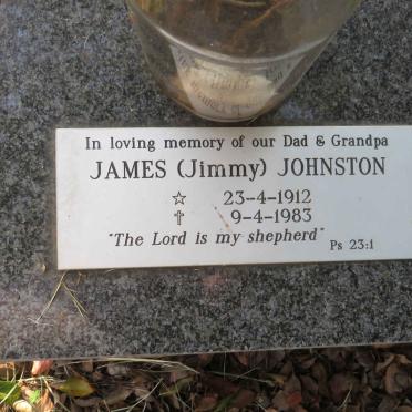 JOHNSTON James 1912-1983
