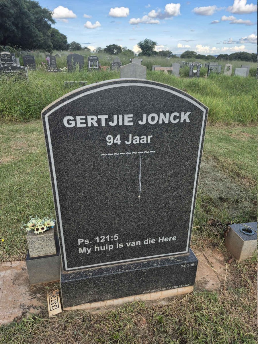 JONCK Gertjie