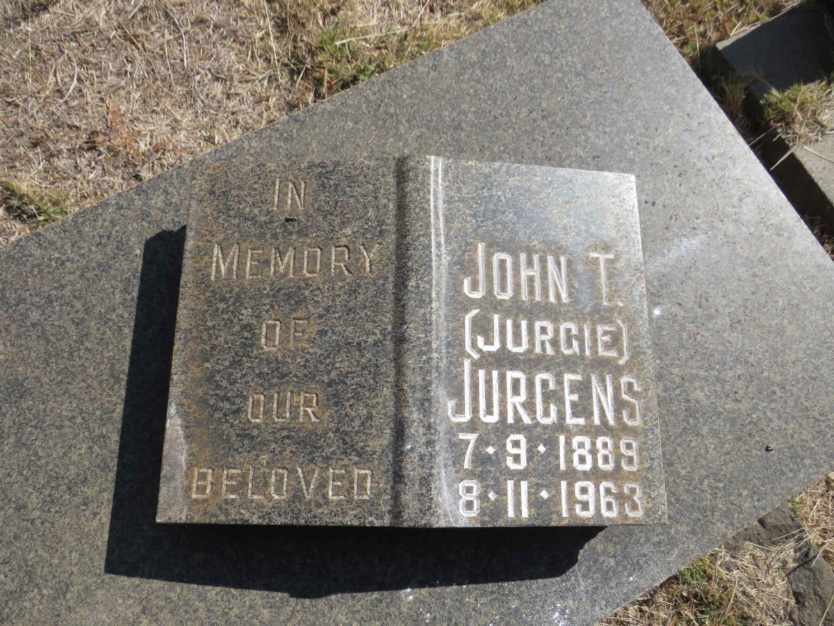 JURGENS John T. 1889-1963 