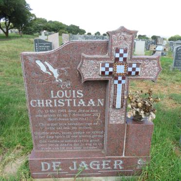 JAGER Louis Christiaan, de 1984-2017