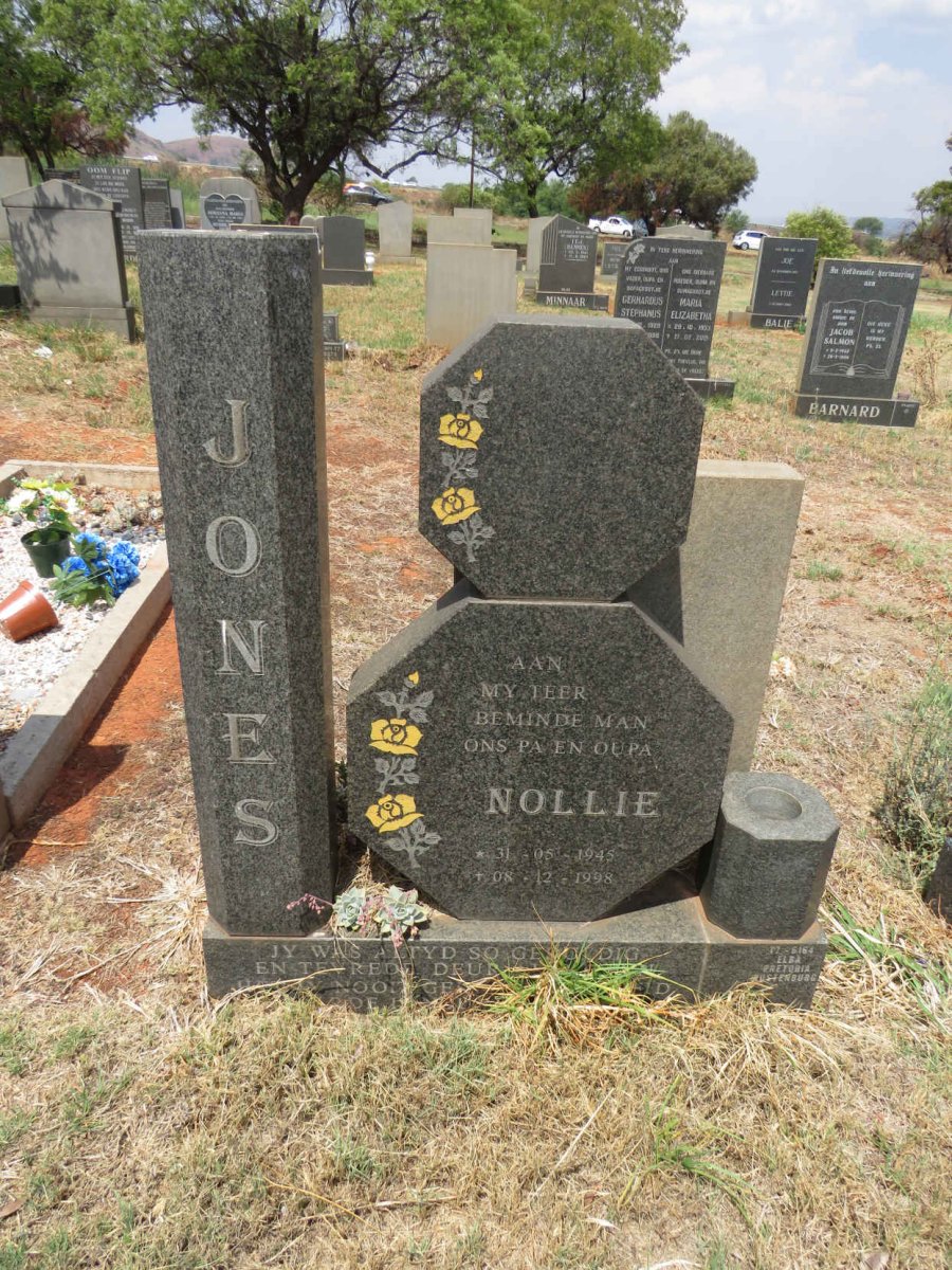 JONES Nollie 1945-1998