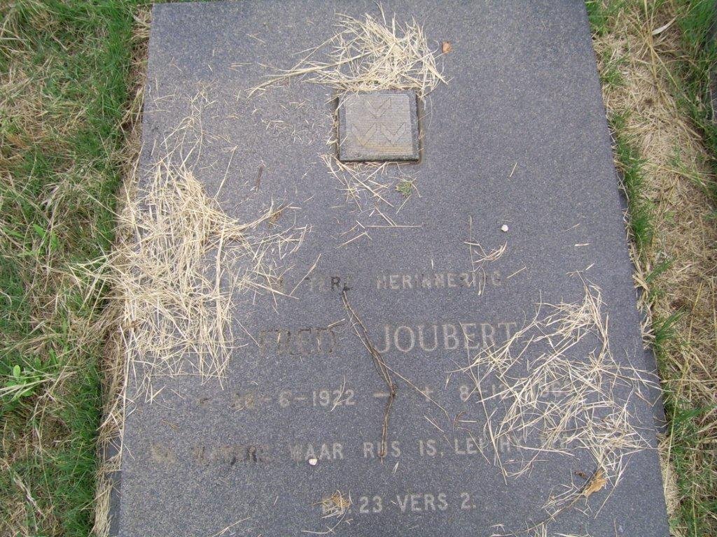 JOUBERT Fred 1922-1969