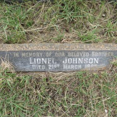 JOHNSON Lionel -1965