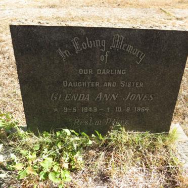 JONES Glenda Ann 1949-1964