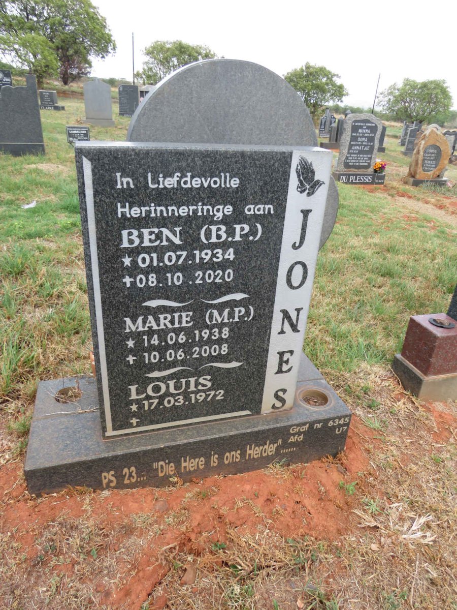 JONES B.P. 1934-2020 & M.P. 1938-2008 :: JONES Louis 1972-