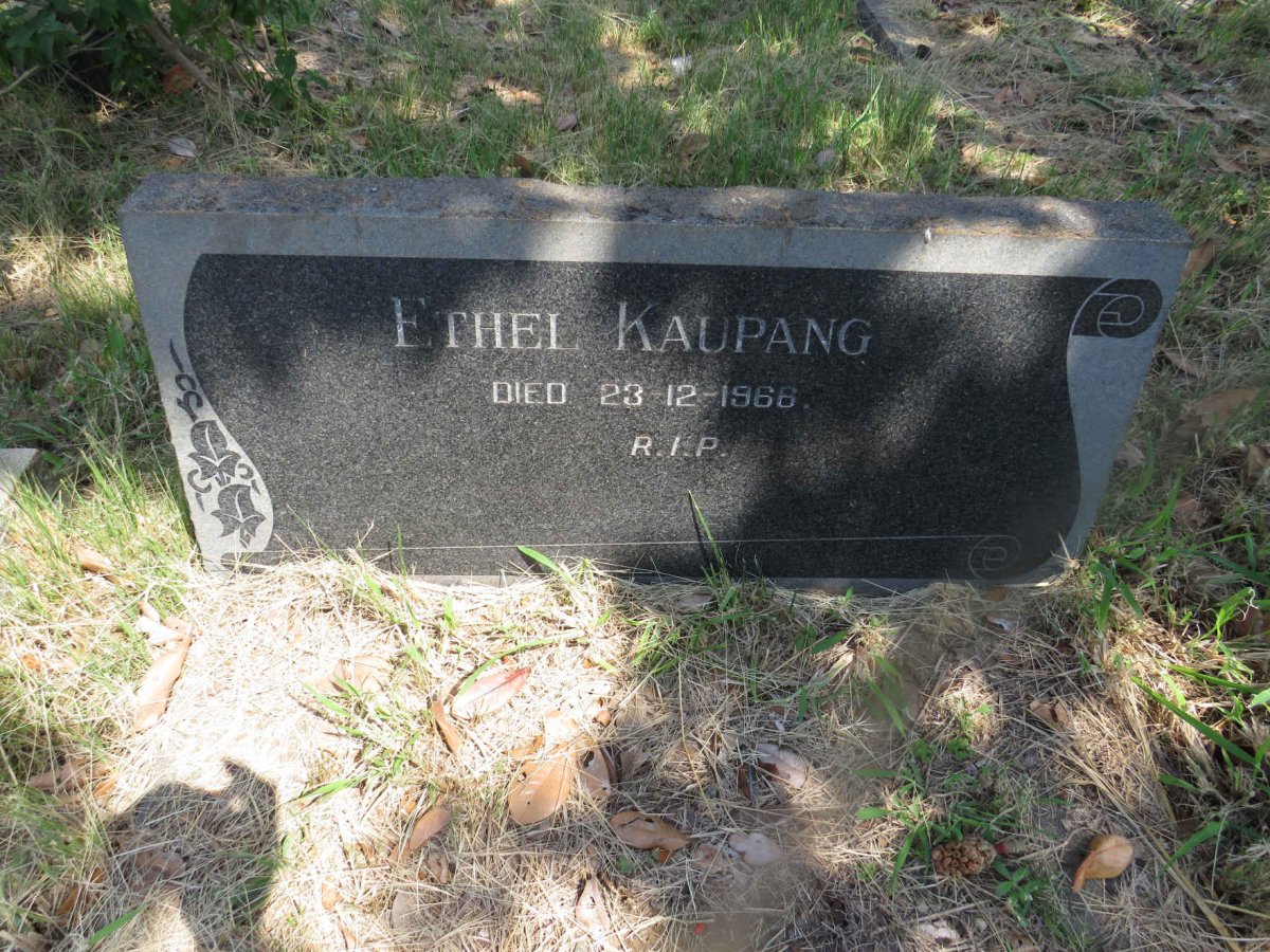 KAUPANG Ethel -1966