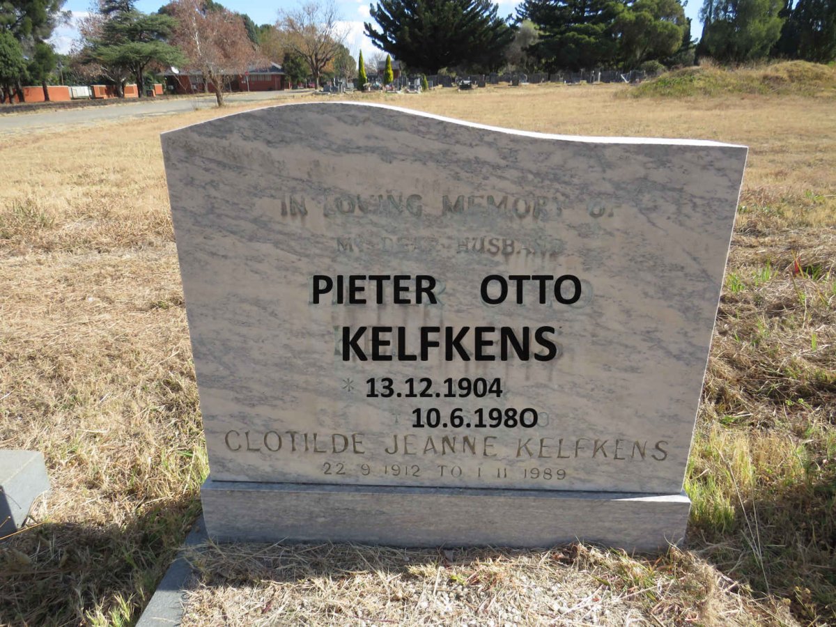 KELFKENS Pieter Otto 1904-1980 & Clotilde Jeanne 1912-1989