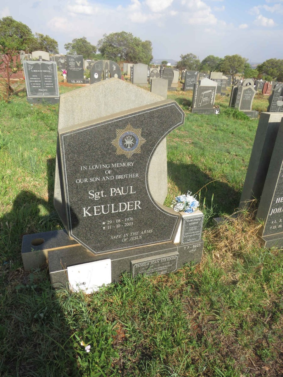 KEULDER Paul 1976-2003 :: KEULDER Sharon Ann 1956-1985 :: STRYDOM Vivian Klemp 1932-2016 & Pamela Joan 1936-2014_1