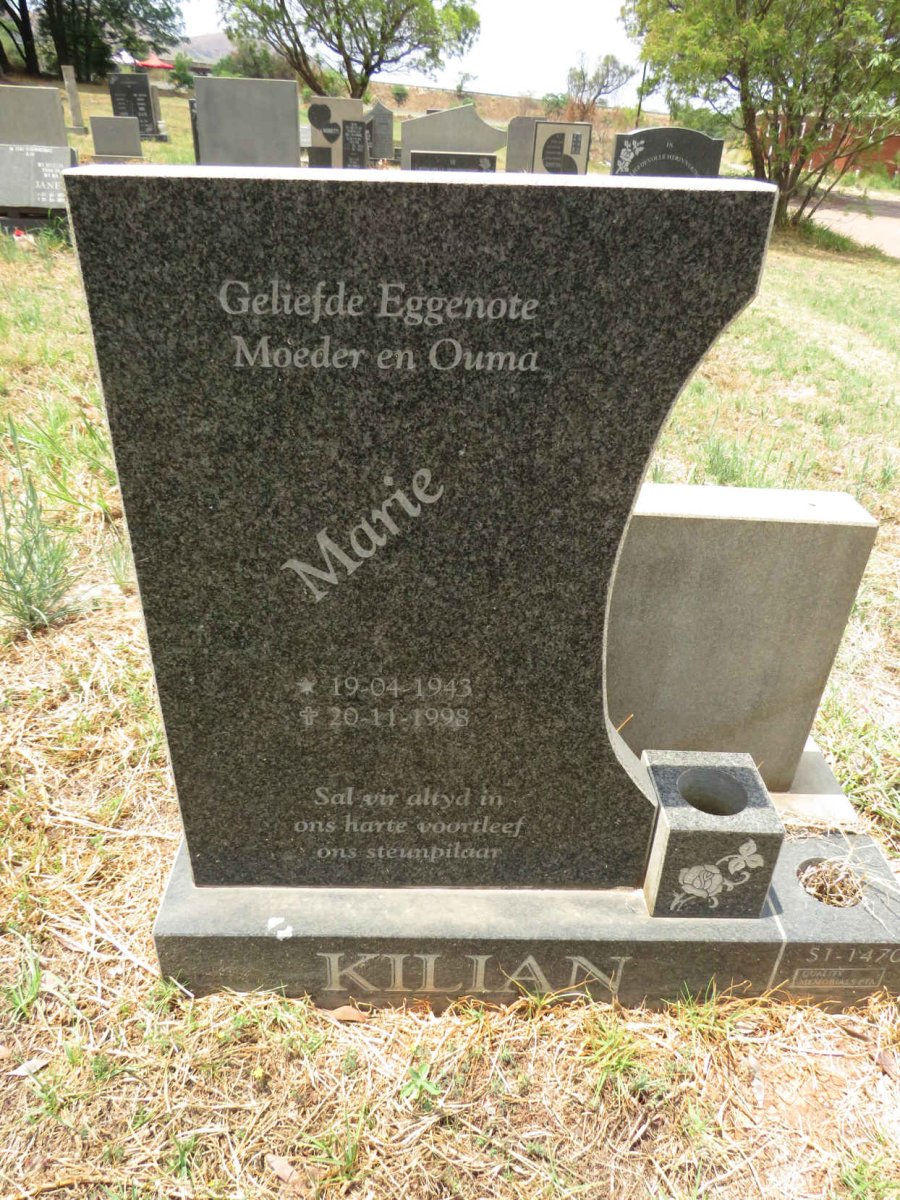 KILIAN Marie 1943-1998