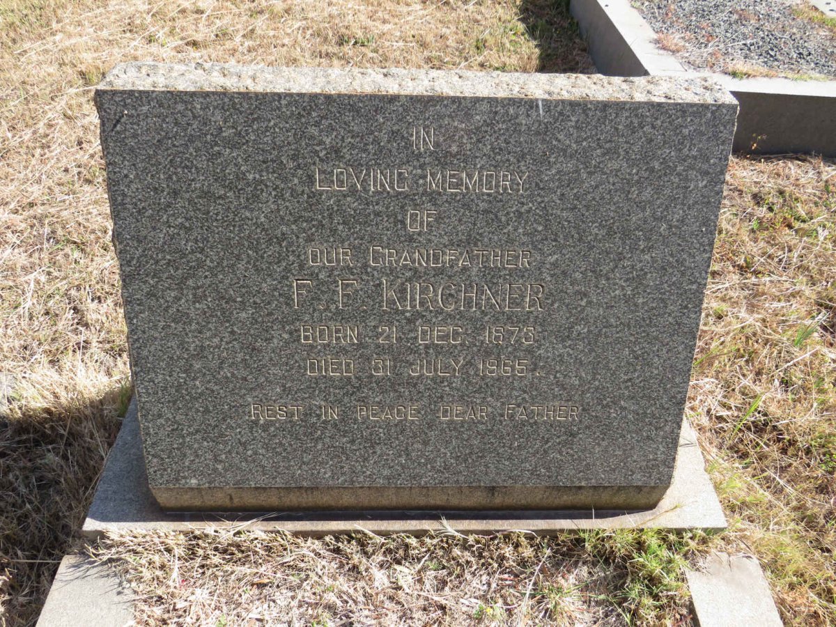 KIRCHNER F.F. 1873-1965