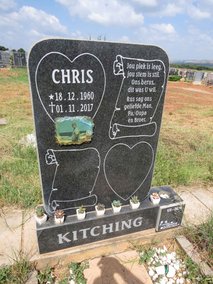 KITCHING Chris 1960-2017