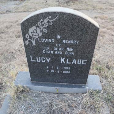KLAUE Lucy 1899-1986