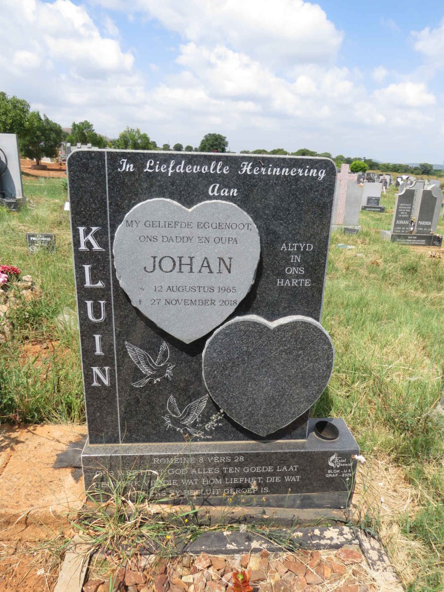 KLUIN Johan 1965-2018