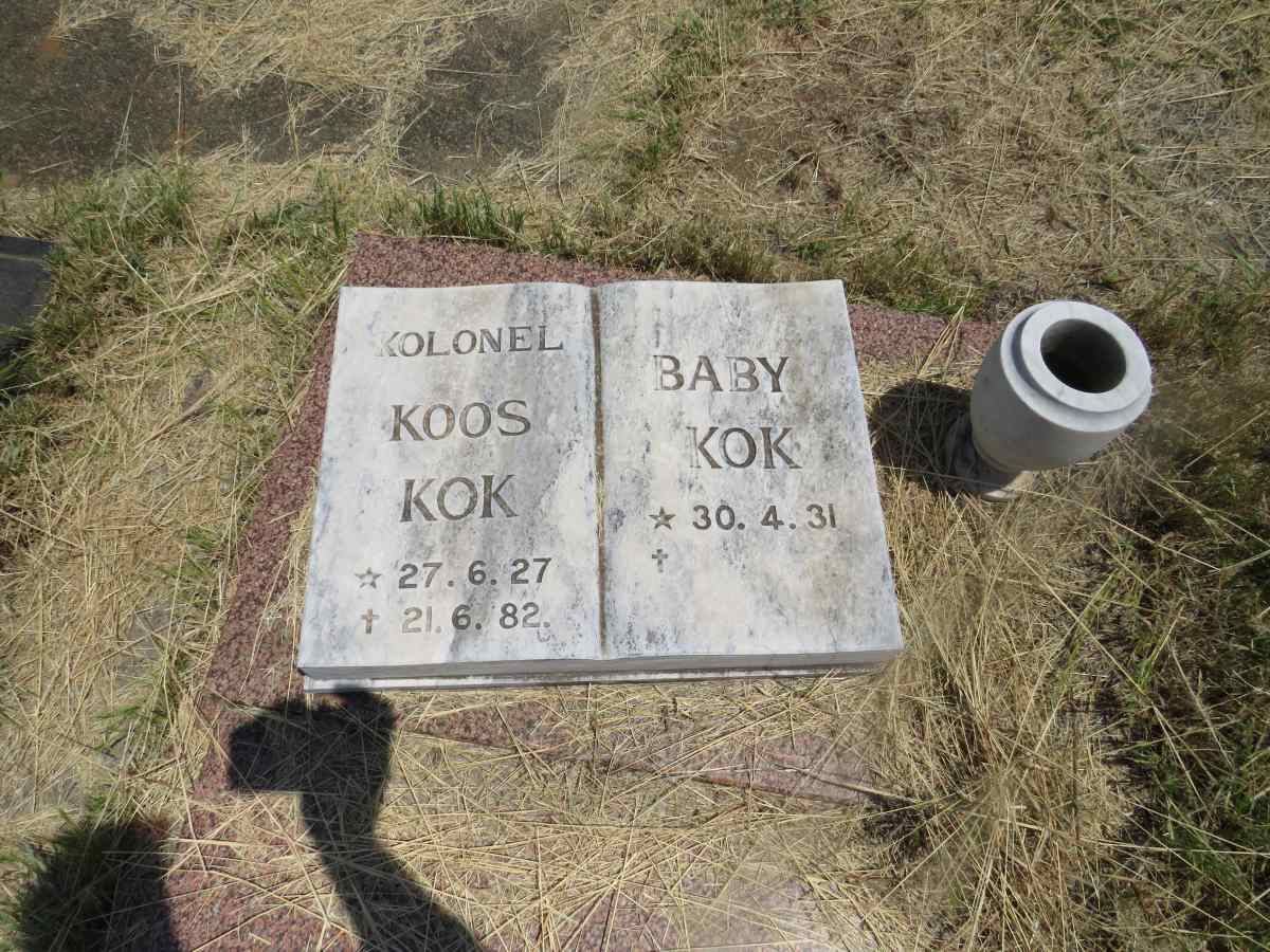 KOK Koos 1927-1982 & Baby 1931- 