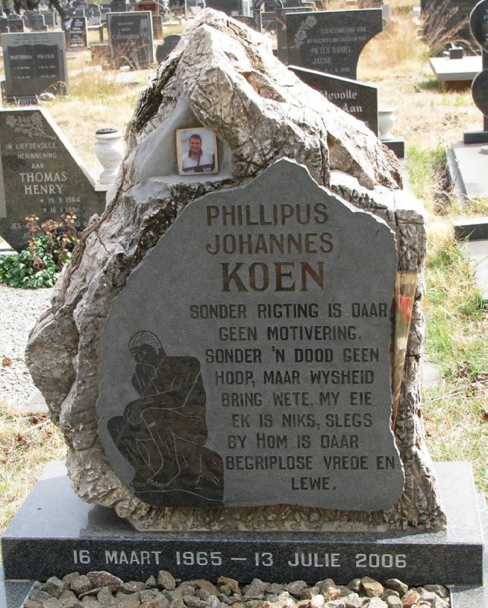 KOEN Phillipus Johannes 1965-2006