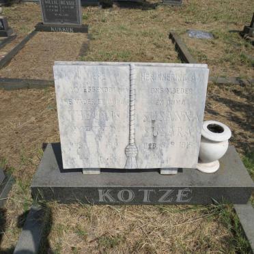 KOTZE Theunis Pieter 1897-1984 & Susanna Susara 1915- _1